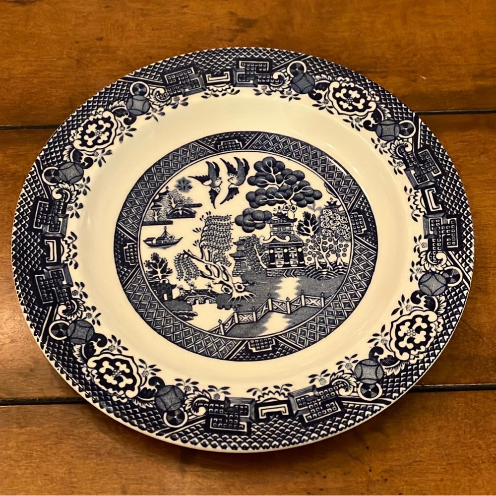 Blue Willow Plate